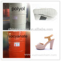 Polyol and Isocyanate for footwear sole